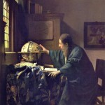 Jan Vermeer - L'astronomo, 1668, olio su tela, 50x45 cm, Museo del Louvre, Parigi